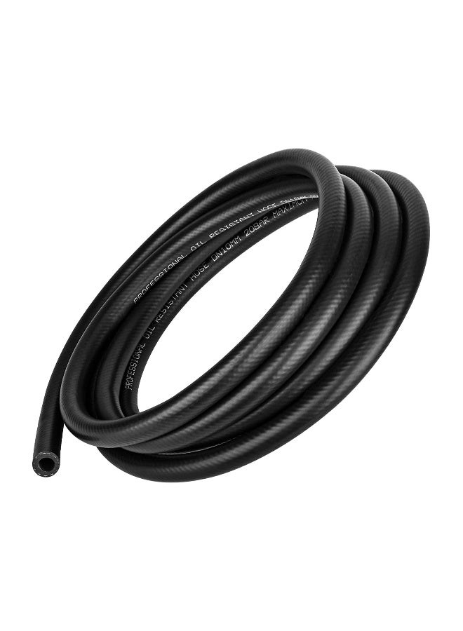خرطوم وقود بقطر 3/8 بوصة طول 10 أقدام من نيون بروتين مطاطي مع قفل دفع ضغط عالي 300 PSI لأنظمة وقود السيارات والمحركات - Image 1